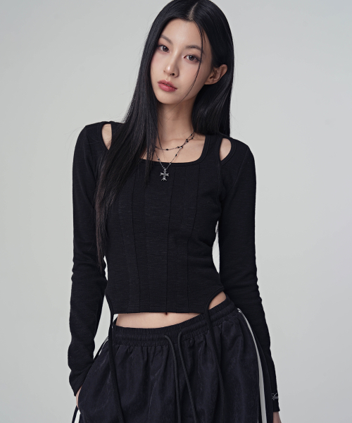 Square Corset Top_3Colors