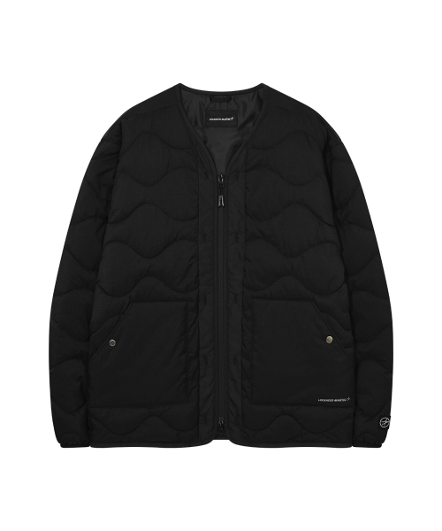 WAVE QUILTED LINNER JUMPER (чёрный)