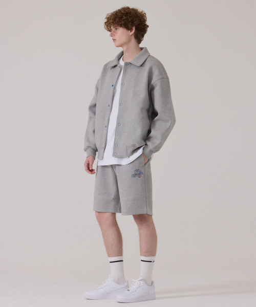 Куртка-бомбер больших размеров (L-4XL)_Grey