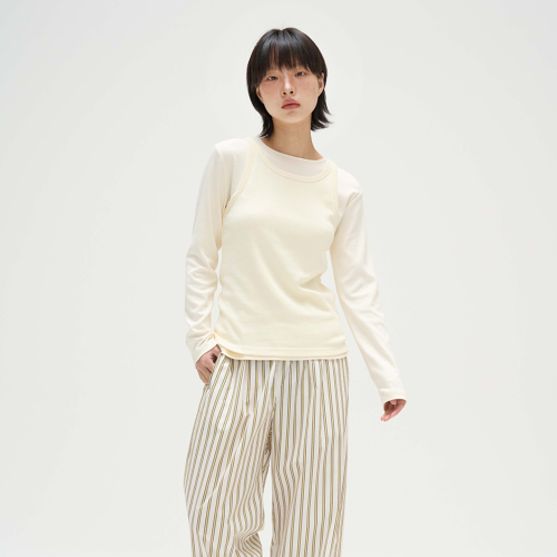 Домашние брюки YE101.0 Layer Yellow Chain Stripe 2SIZES