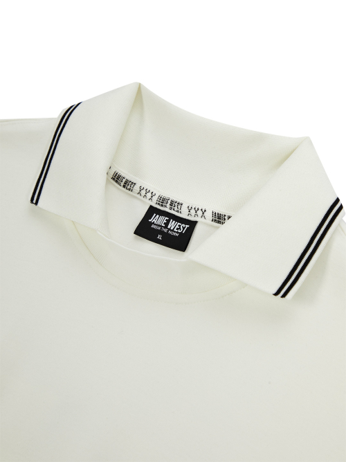 Свитшот Gordon с воротником и карманом (White)