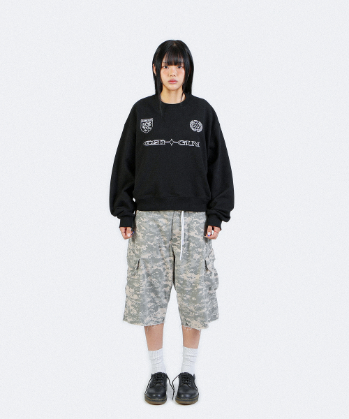 CLUB JERSEY SWEATSHIRT BLACK