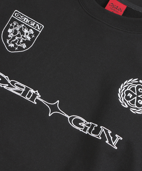 CLUB JERSEY SWEATSHIRT BLACK