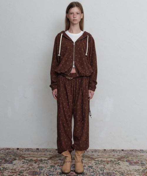 Rustic garden jogger брюки (коричневый)