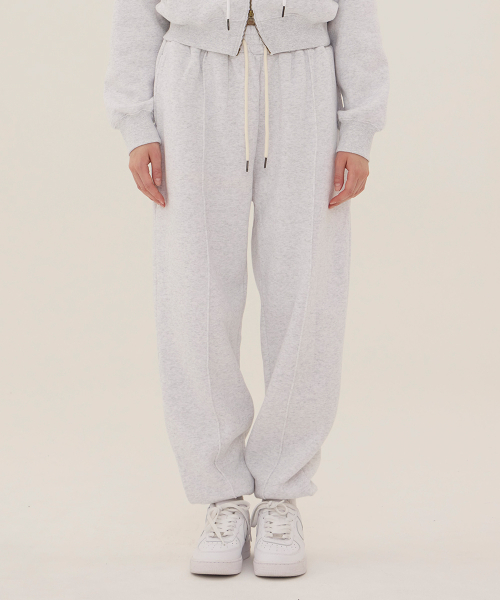 Спортивные джоггеры DGDP Square_White Melange