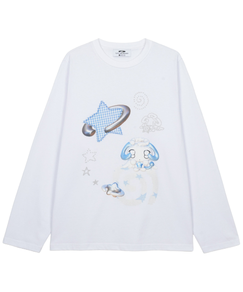 [FDR x HUHUEE] Angel Twinkle длинный рукав M.Gray
