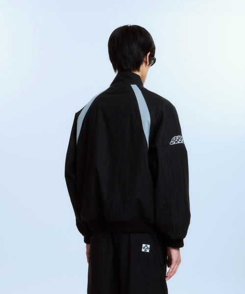 939 RACING PANEL PADDED JACKET (BLACK)