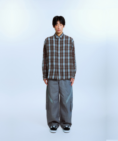 MULTI UTILITY CARGO PANTS (GRAY)
