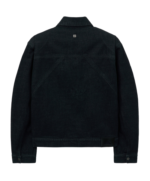 STRUCTURED DENIM JACKET (INDIGO)