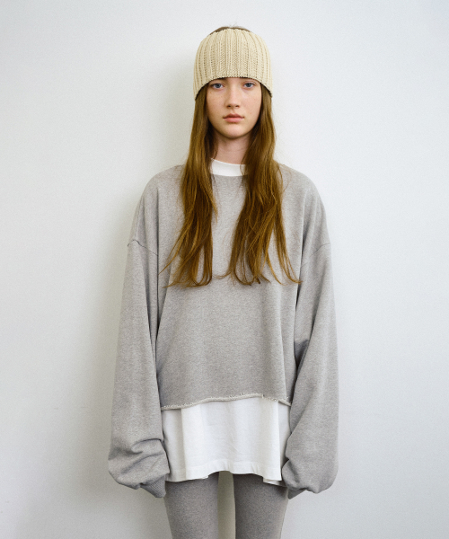 Свитшот Benji Cut (Melange Grey)
