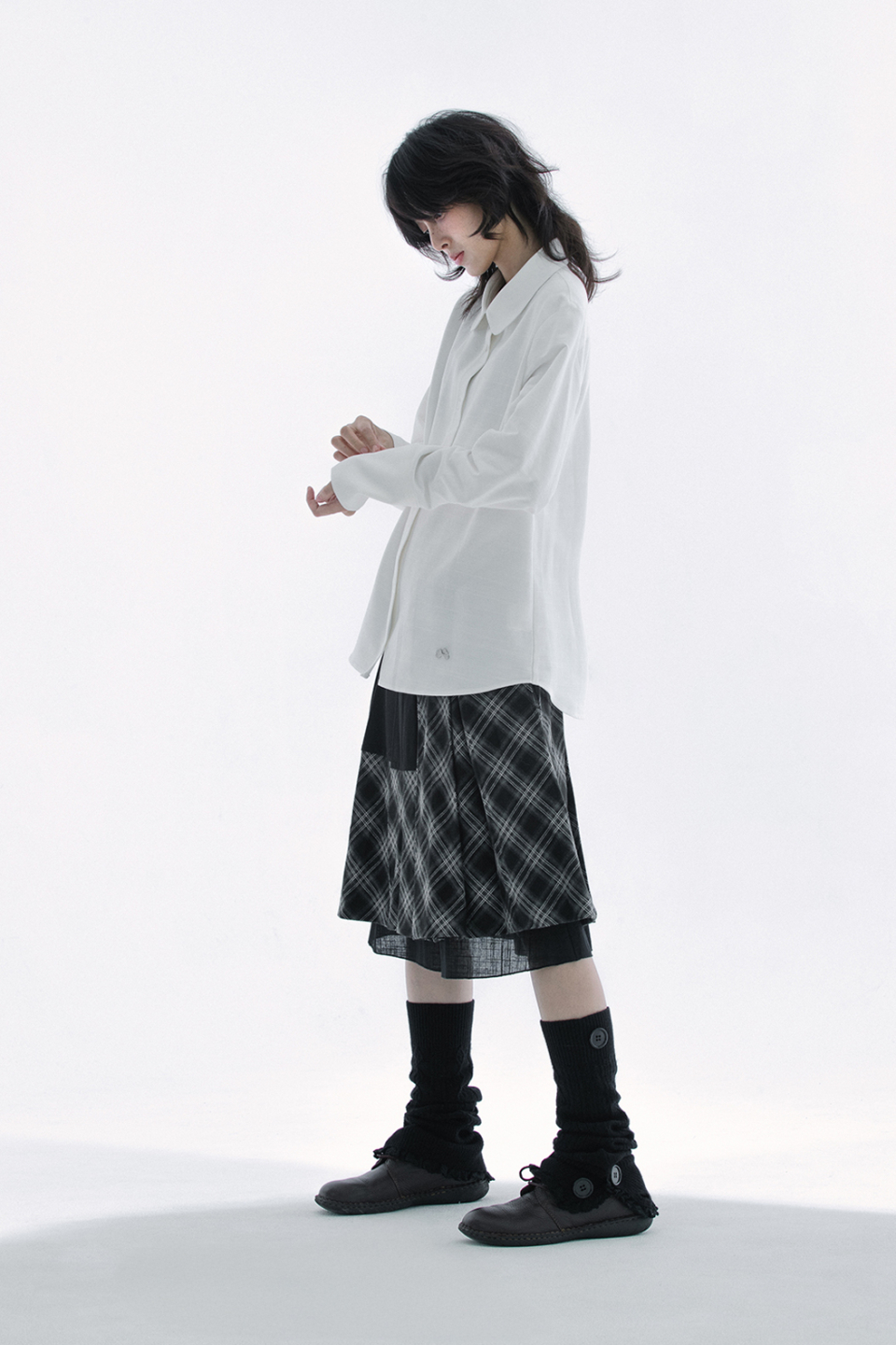 COLLAR SHIRT - 3 COLORS WHITE
