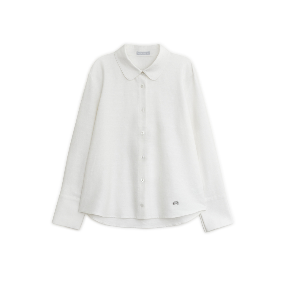 COLLAR SHIRT - 3 COLORS WHITE