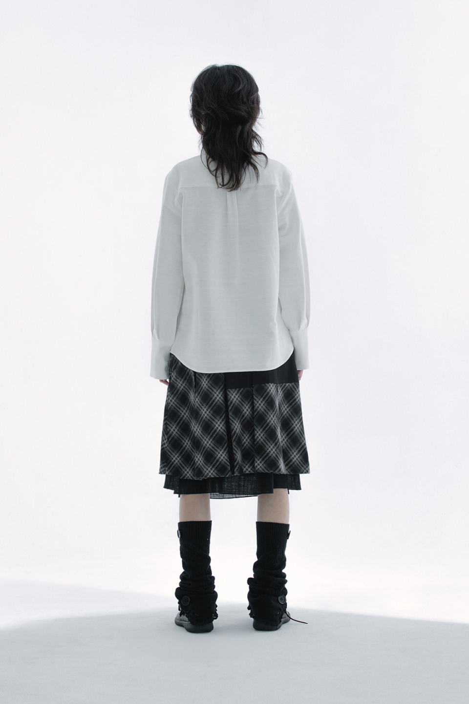 COLLAR SHIRT - 3 COLORS WHITE