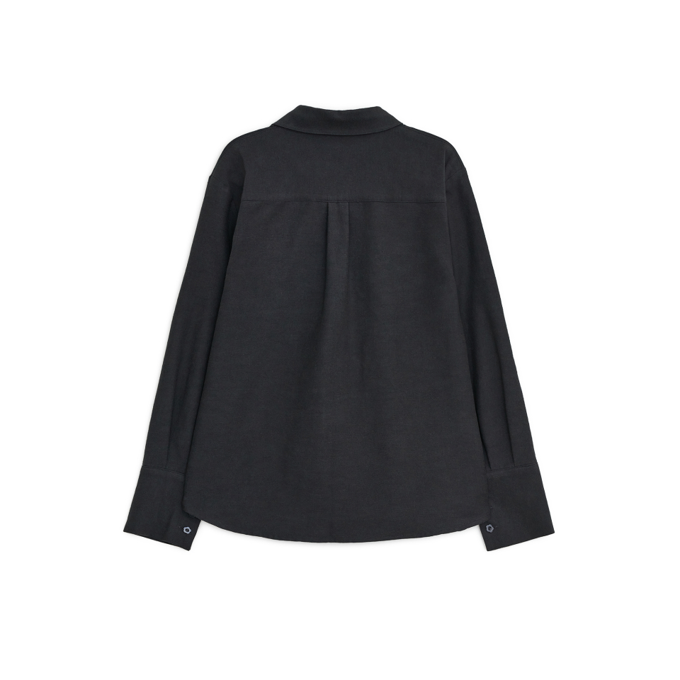 COLLAR SHIRT - 3 COLORS CHARCOAL