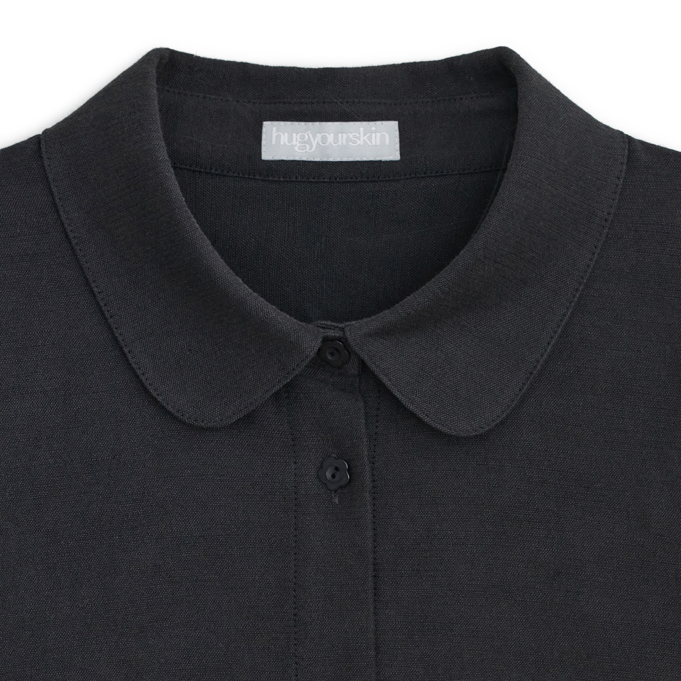 COLLAR SHIRT - 3 COLORS CHARCOAL