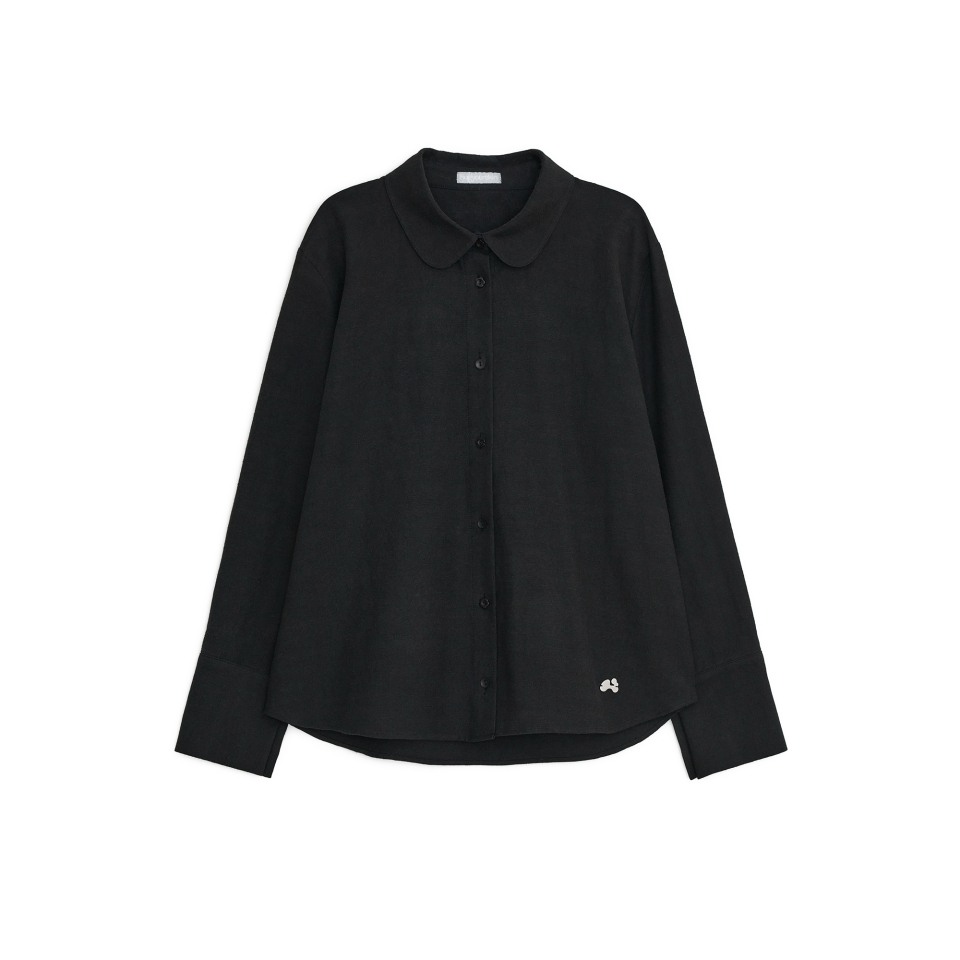COLLAR SHIRT - 3 COLORS BLACK
