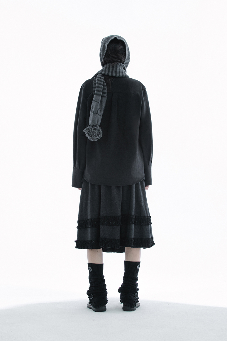 COLLAR SHIRT - 3 COLORS BLACK