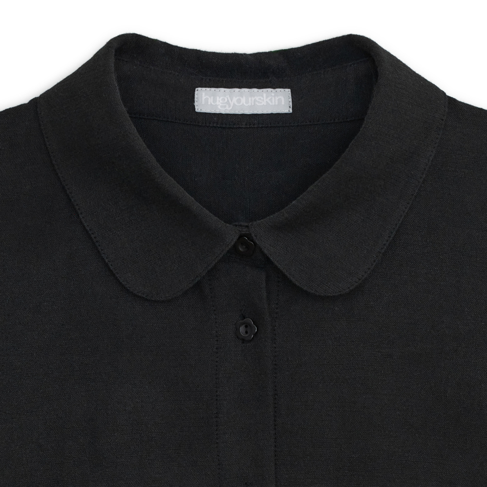 COLLAR SHIRT - 3 COLORS BLACK