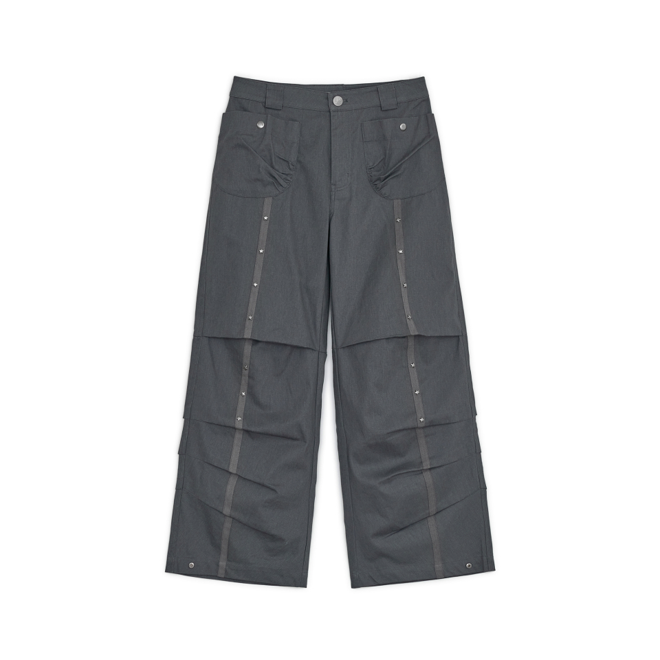 STAR PANTS - 2 COLORS CHARCOAL