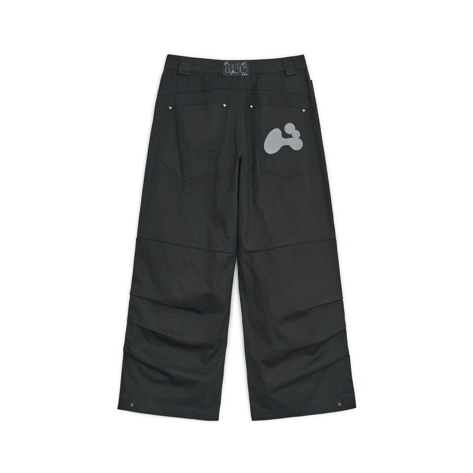 STAR PANTS - 2 COLORS BLACK