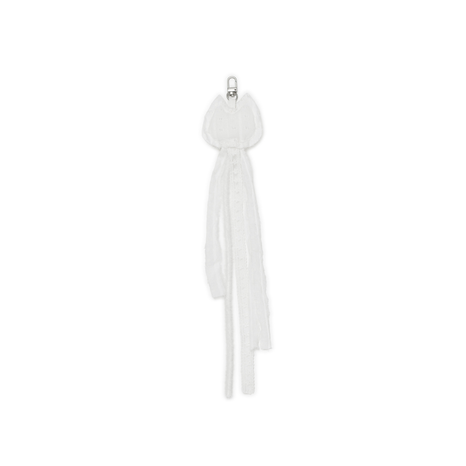 GHOST HUGGING KEYRING - 2 COLORS WHITE