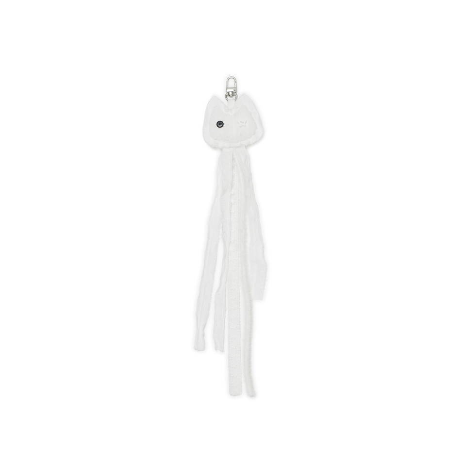 GHOST HUGGING KEYRING - 2 COLORS WHITE
