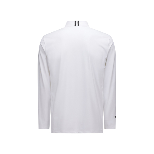 MEN FA ESSENTIAL HIGH NECK BASELAYER_WH