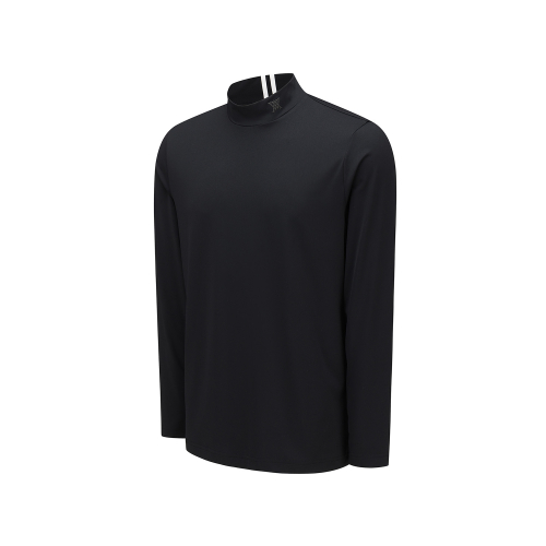 MEN FA ESSENTIAL HIGH NECK BASELAYER_BK