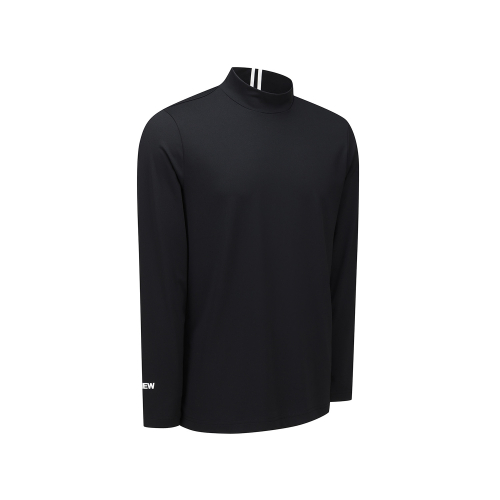 MEN FA ESSENTIAL HIGH NECK BASELAYER_BK