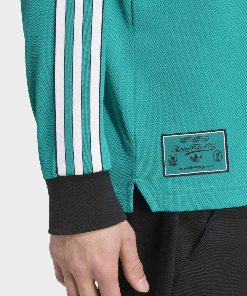 Лонгслив поло Ливерпуль FC Terrace Icon - Mint / JW5471