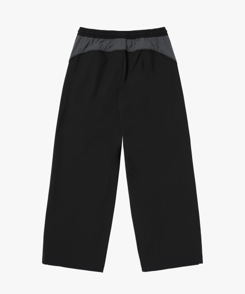 WS STRETCH TRACK PANTS-BLACK