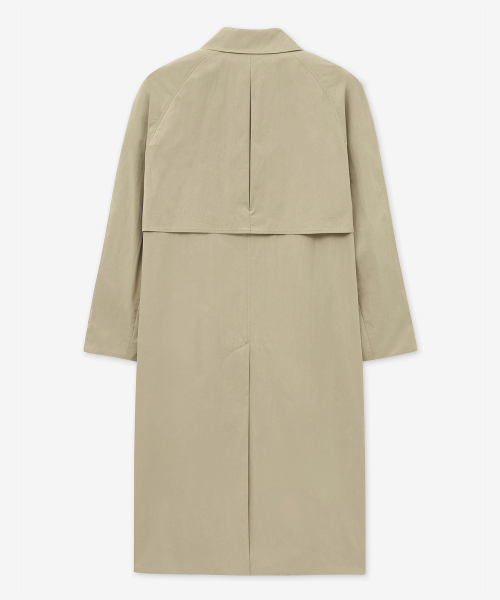 Balmacaan оверсайз Trench Coat (бежевый) TNTR5F100I2