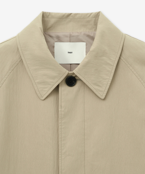 Balmacaan оверсайз Trench Coat (бежевый) TNTR5F100I2