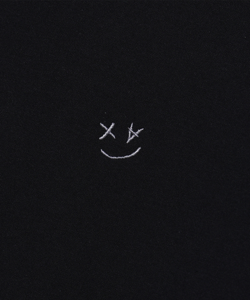 Свитшот с логотипом Smile LP6TU148_Black
