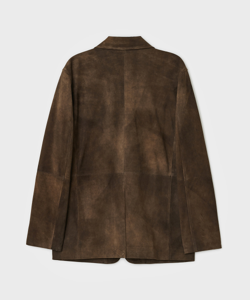 Замшевый блейзер Bear - Two-tone Brown