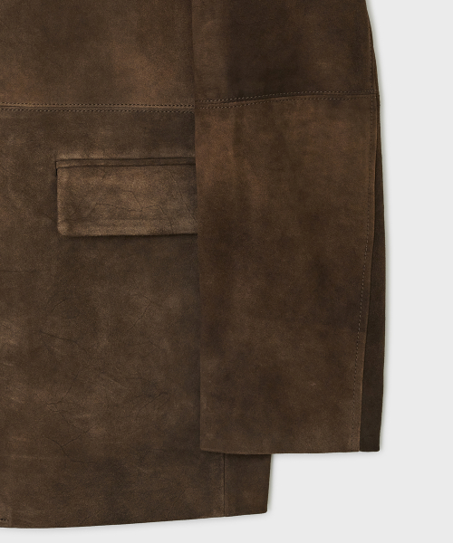 Замшевый блейзер Bear - Two-tone Brown