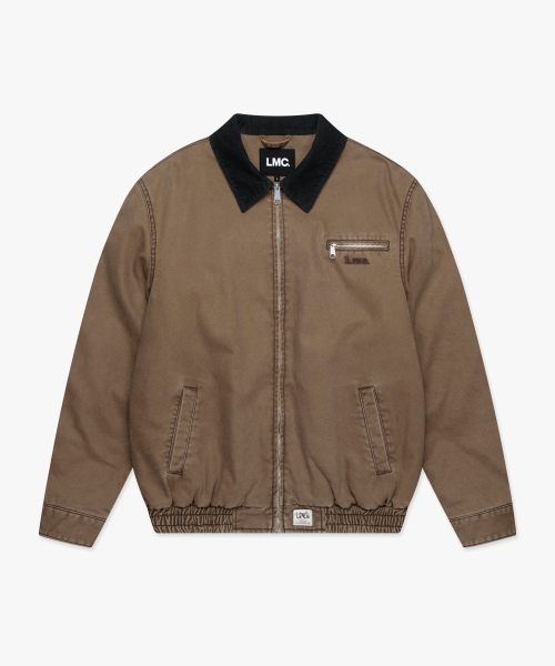 CONTRAST STITCH WORK JAKCET бежевый