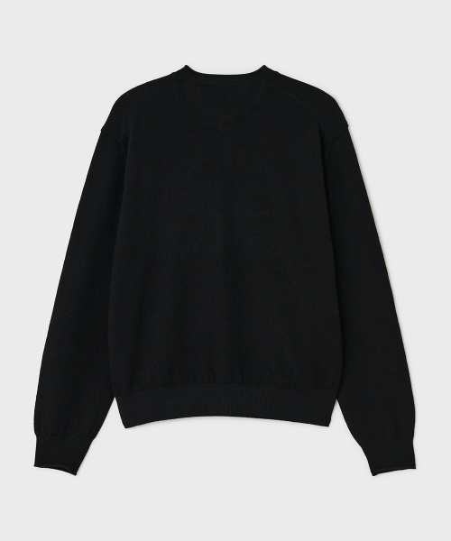 Кардиган City с круглым вырезом - Black