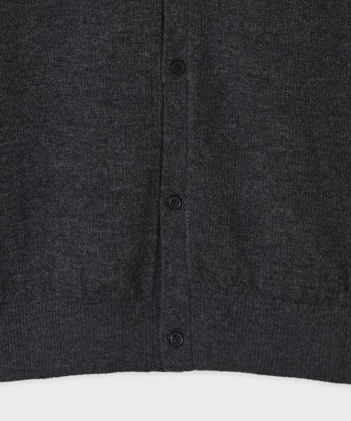 Кардиган City с круглым вырезом — Charcoal Grey