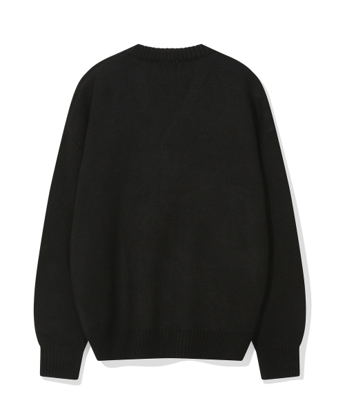 Базовый акриловый кардиган оверсайз (Black)