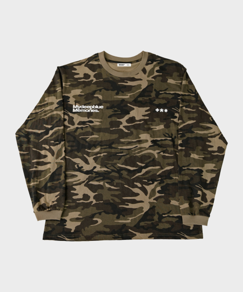 MM SYMBOL LOGO CAMO LONG SLEEVE #1