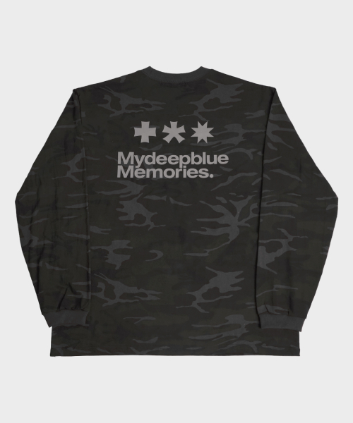 MM SYMBOL LOGO CAMO LONG SLEEVE #1