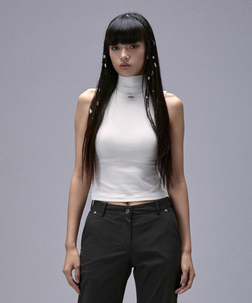 Hotfix 2-Way Hugging Sleeveless Turtleneck (25FTP-SLTS03)