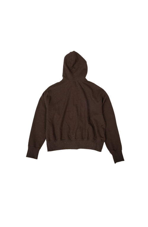 LIP HOOD ZIP-UP [коричневый]