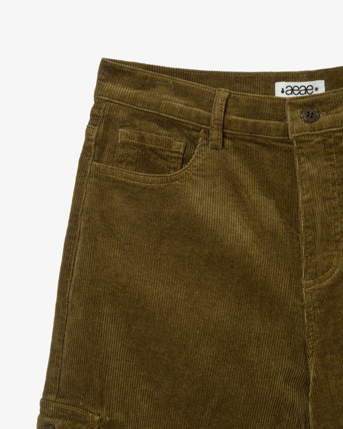 ROUND POCKET CORDUROY брюки [KHAKI]