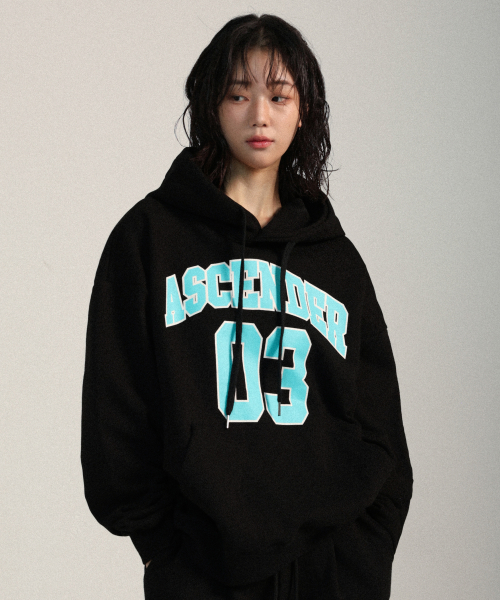 Тяжёлое оверсайз худи 03 Basket [Black]