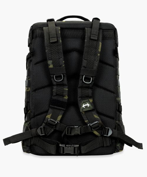 Gym Camo Backpack 40L чёрный Camo