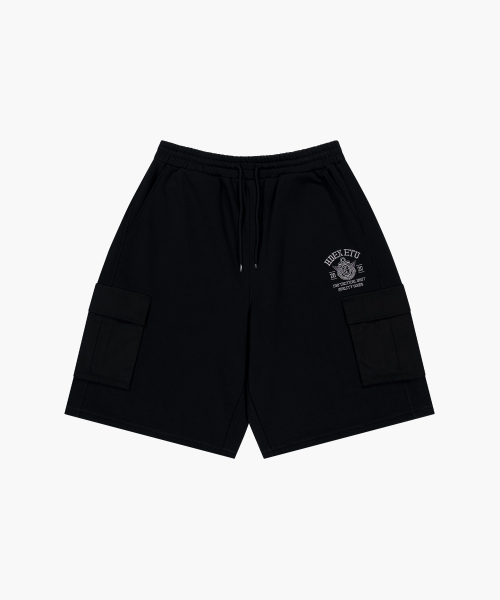Шорты E.T.U с тактическими карманами (Black)