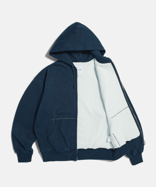 60s Thermal Lined Sweat парка тёмно-синий