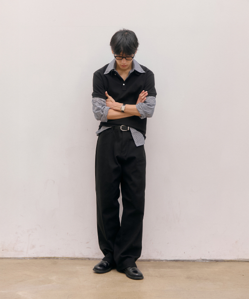 CLASSIC CHINO PANTS_BLACK